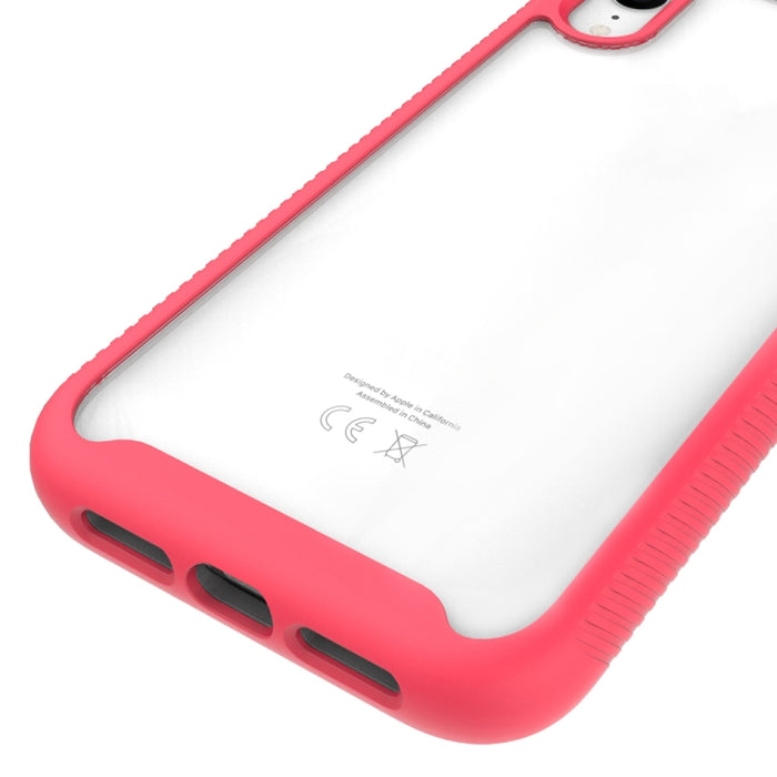 Starry Sky Solid Color Series Funda protectora a prueba de golpes PC + TPU para iPhone XR