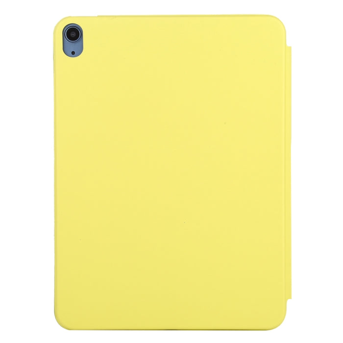 Estuche de cuero inteligente con tapa horizontal de 3 pliegues con función de suspensión / activación y soporte, For iPad Air 2022 / 2020 10.9