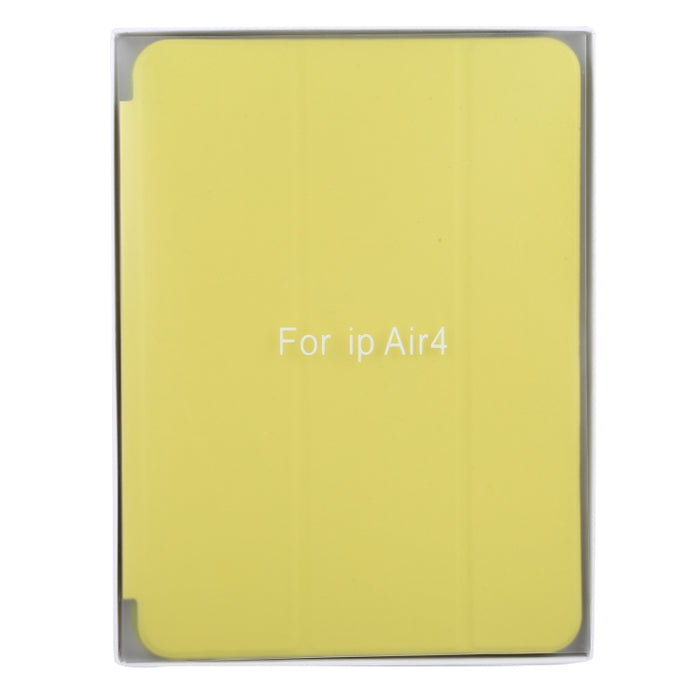Estuche de cuero inteligente con tapa horizontal de 3 pliegues con función de suspensión / activación y soporte, For iPad Air 2022 / 2020 10.9