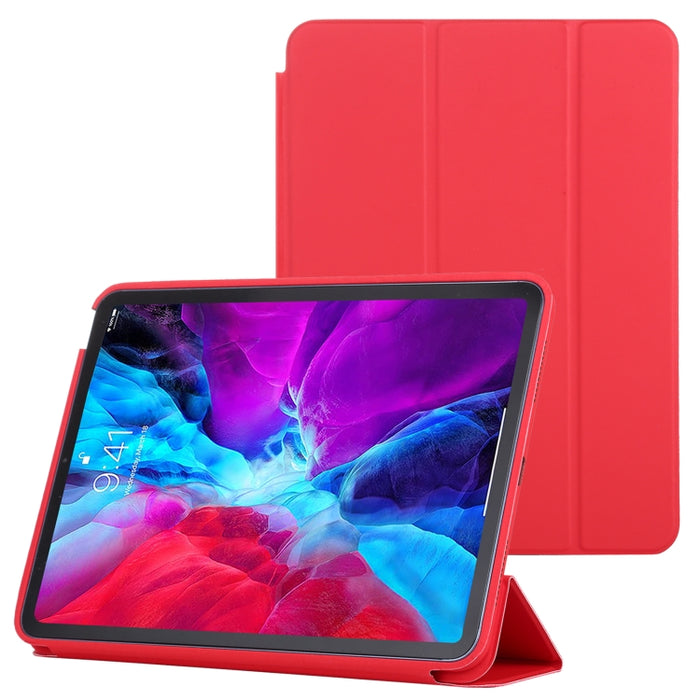 Estuche de cuero inteligente con tapa horizontal de 3 pliegues con función de suspensión / activación y soporte, For iPad Air 2022 / 2020 10.9