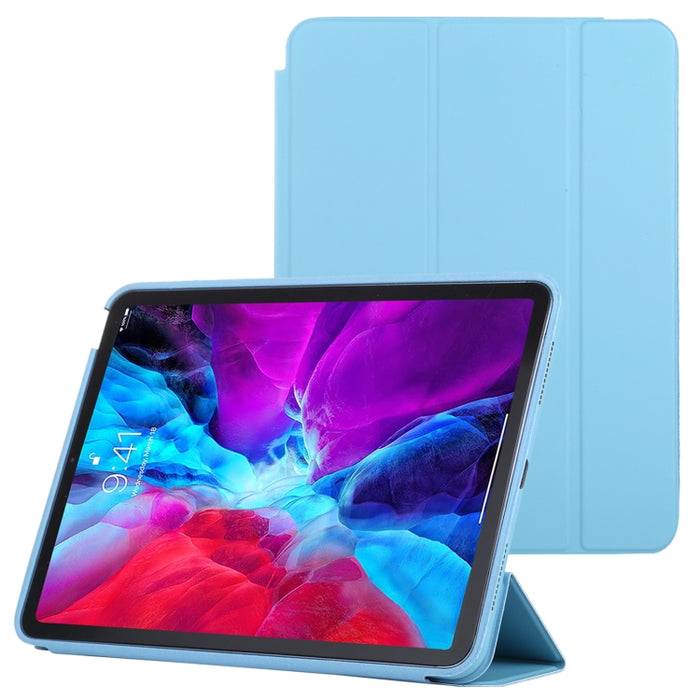 Estuche de cuero inteligente con tapa horizontal de 3 pliegues con función de suspensión / activación y soporte, For iPad Air 2022 / 2020 10.9