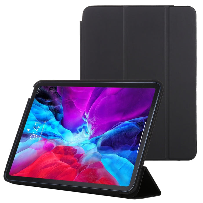 Estuche de cuero inteligente con tapa horizontal de 3 pliegues con función de suspensión / activación y soporte, For iPad Air 2022 / 2020 10.9