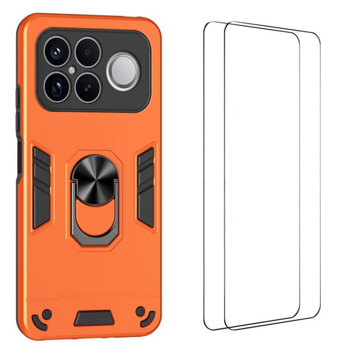 Funda protectora antigolpes con soporte integrado WANLONFENG para teléfono, incluye 2 protectores de pantalla., For Redmi Turbo 5 Max / Poco X8 Pro Max, For Redmi Turbo 5 5G / Poco X8 Pro, For Redmi K90 Pro Max / Poco F8 Ultra                          ...