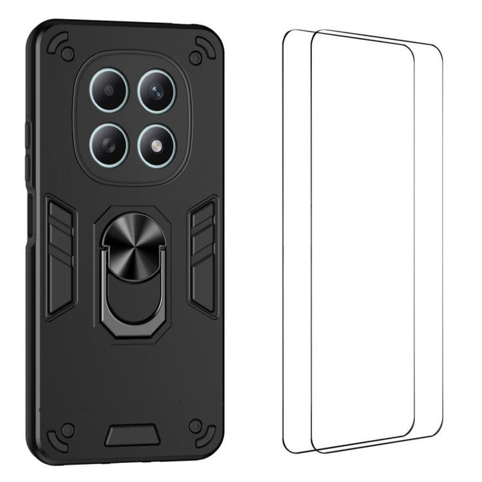 Funda protectora antigolpes con soporte integrado WANLONFENG para teléfono, incluye 2 protectores de pantalla., For Redmi Turbo 5 Max / Poco X8 Pro Max, For Redmi Turbo 5 5G / Poco X8 Pro, For Redmi K90 Pro Max / Poco F8 Ultra                          ...