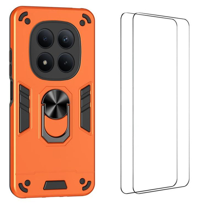 Funda protectora antigolpes con soporte integrado WANLONFENG para teléfono, incluye 2 protectores de pantalla., For Redmi Turbo 5 Max / Poco X8 Pro Max, For Redmi Turbo 5 5G / Poco X8 Pro, For Redmi K90 Pro Max / Poco F8 Ultra                          ...
