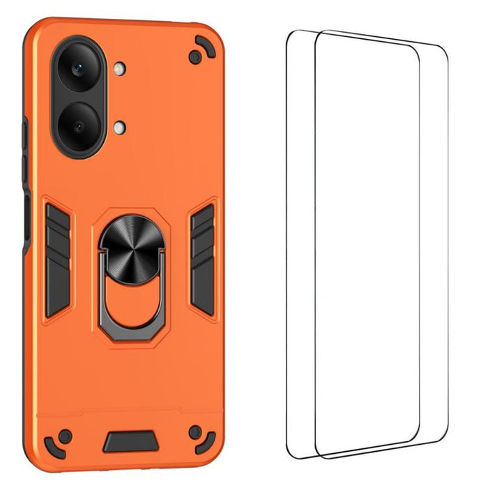 Funda protectora antigolpes con soporte integrado WANLONFENG para teléfono, incluye 2 protectores de pantalla., For Redmi Turbo 5 Max / Poco X8 Pro Max, For Redmi Turbo 5 5G / Poco X8 Pro, For Redmi K90 Pro Max / Poco F8 Ultra                          ...