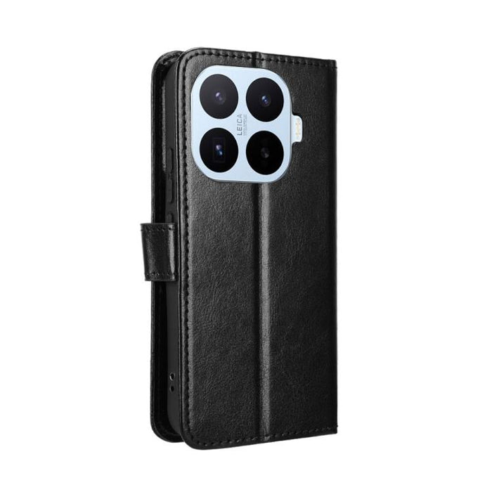 Funda para teléfono de cuero vegano con textura retro Crazy Horse, For Xiaomi 17T 5G