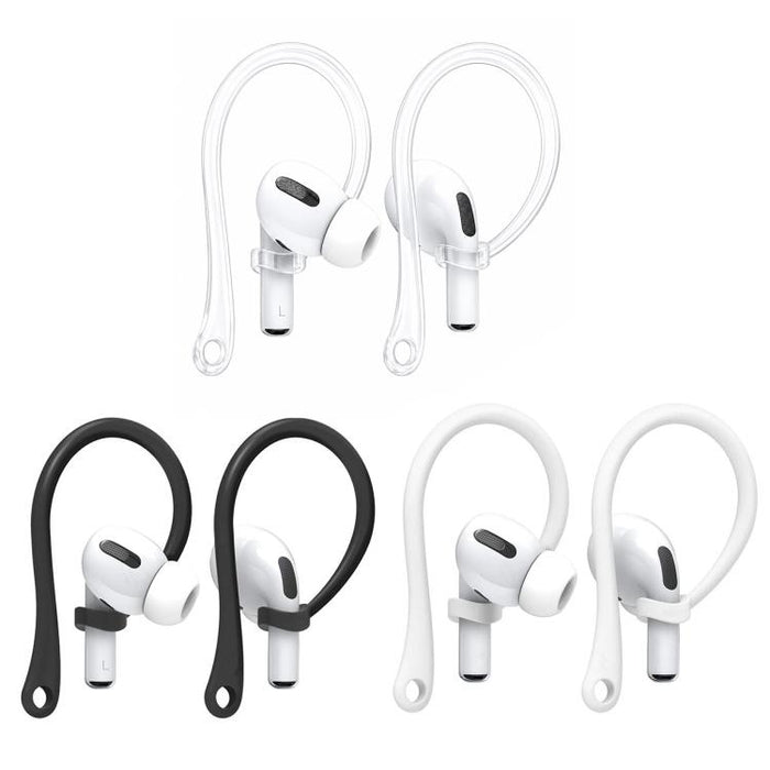 XDcase 3 pares de ganchos para orejas deportivos antideslizantes de goma suave, For AirPods / Galaxy Buds
