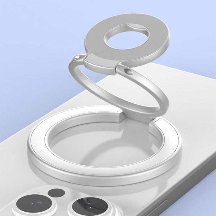 Soporte magnético para teléfono con hebilla de anillo giratoria de 360 grados y diseño colorido y multifuncional