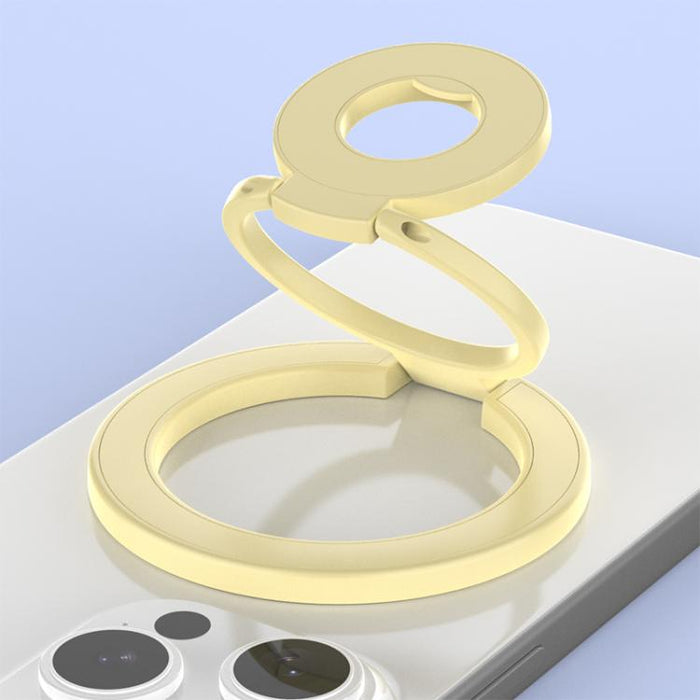 Soporte magnético para teléfono con hebilla de anillo giratoria de 360 grados y diseño colorido y multifuncional