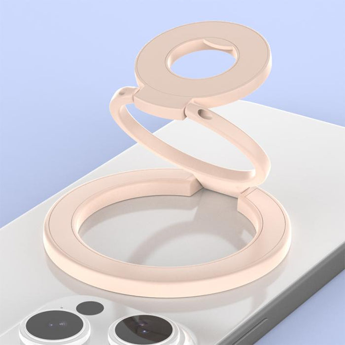 Soporte magnético para teléfono con hebilla de anillo giratoria de 360 grados y diseño colorido y multifuncional