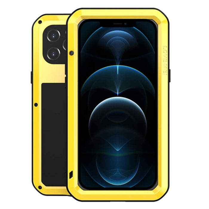 LOVE MEI Metal a prueba de golpes impermeable a prueba de polvo funda protectora, For iPhone 12 Pro, For iPhone 12 Pro Max