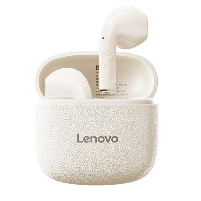 Auriculares inalámbricos Bluetooth Lenovo EA166 TWS con cancelación de ruido ENC, diseño semi-intraural., EA166