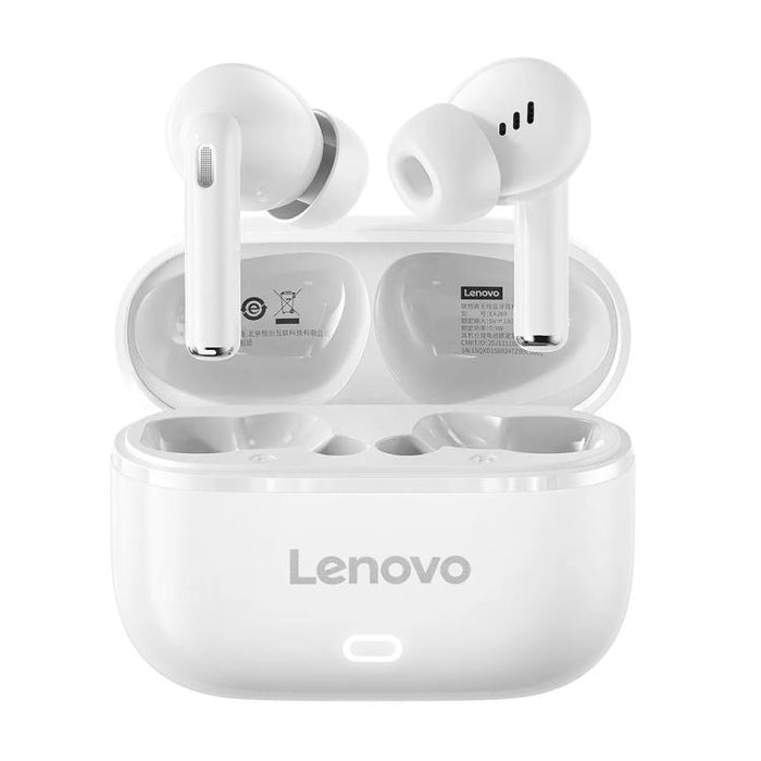 Auriculares inalámbricos Bluetooth Lenovo EA269 TWS con cancelación de ruido ENC, diseño semi-intraural., EA269