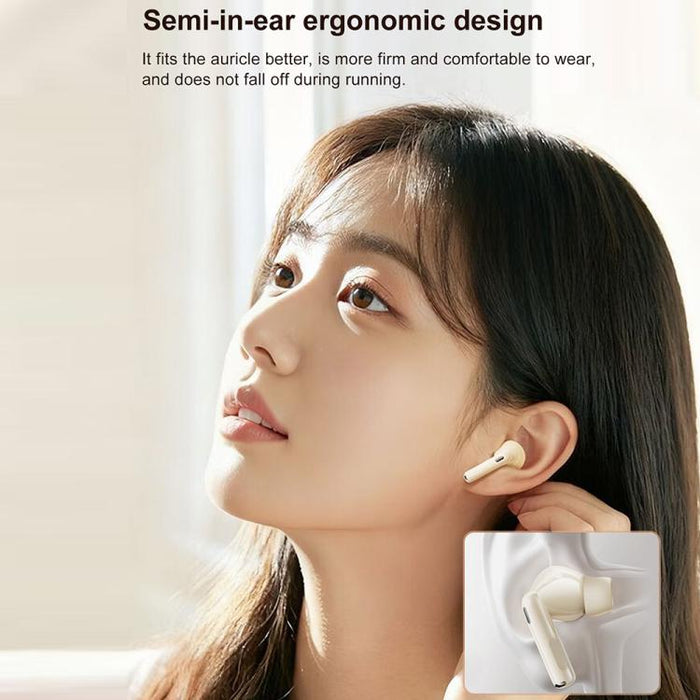 Auriculares inalámbricos Bluetooth Lenovo EA269 TWS con cancelación de ruido ENC, diseño semi-intraural., EA269