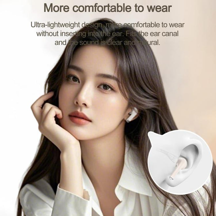 Auriculares inalámbricos Bluetooth Lenovo TA120 TWS con reducción de ruido mediante IA y diseño semi-intraural., TA120