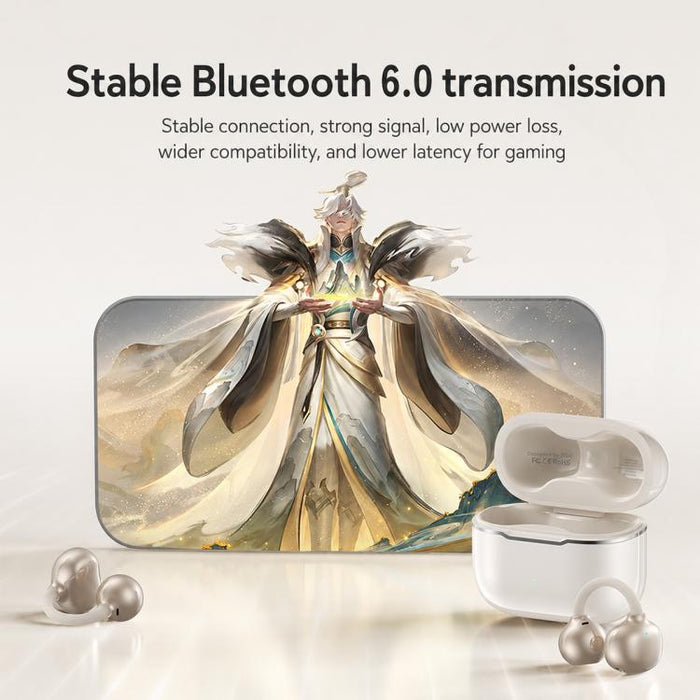 Auriculares inalámbricos Bluetooth ZGA GS29 Free Music con clip para 2 orejas