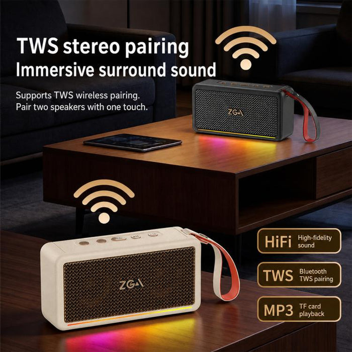Altavoz Bluetooth inalámbrico portátil retro PZ009 PLUS