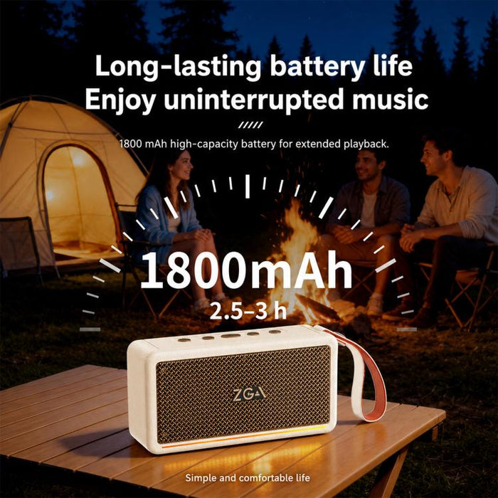 Altavoz Bluetooth inalámbrico portátil retro PZ009 PLUS