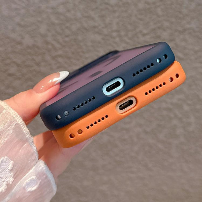 Funda magnética para teléfono con marco de cámara de metal, TPU + PC, For iPhone 17 Pro Max, For iPhone 17 Pro, For iPhone 16 Pro Max, For iPhone 16 Pro