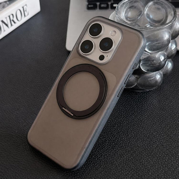 Funda magnética para teléfono con soporte giratorio de 360° y botón de cámara con IA., For iPhone 17 Pro Max, For iPhone 17 Pro, For iPhone 17, For iPhone 16 Pro Max, For iPhone 16 Pro, For iPhone 16