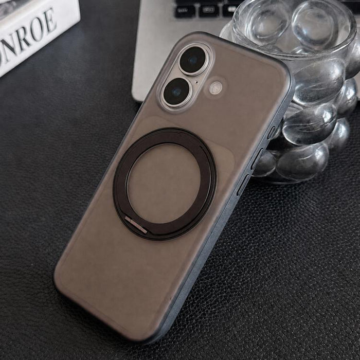 Funda magnética para teléfono con soporte giratorio de 360° y botón de cámara con IA., For iPhone 17 Pro Max, For iPhone 17 Pro, For iPhone 17, For iPhone 16 Pro Max, For iPhone 16 Pro, For iPhone 16