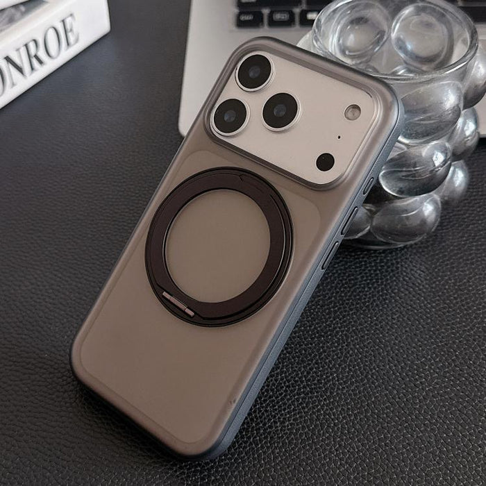 Funda magnética para teléfono con soporte giratorio de 360° y botón de cámara con IA., For iPhone 17 Pro Max, For iPhone 17 Pro, For iPhone 17, For iPhone 16 Pro Max, For iPhone 16 Pro, For iPhone 16