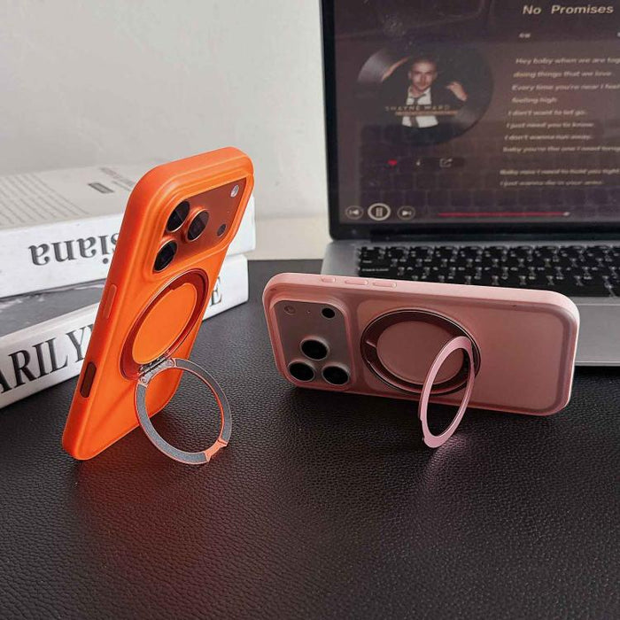Funda magnética para teléfono con soporte giratorio de 360° y botón de cámara con IA., For iPhone 17 Pro Max, For iPhone 17 Pro, For iPhone 17, For iPhone 16 Pro Max, For iPhone 16 Pro, For iPhone 16