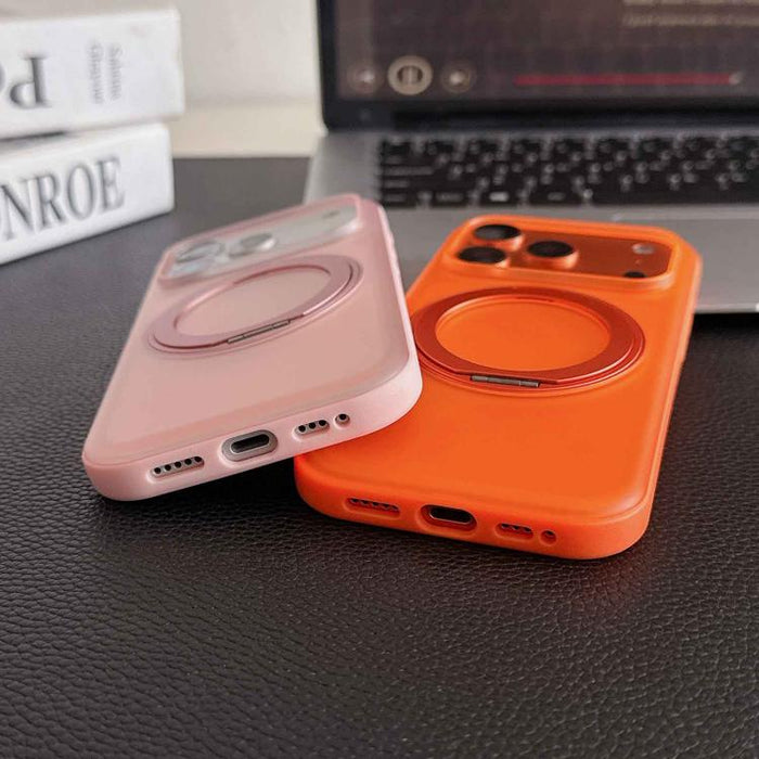 Funda magnética para teléfono con soporte giratorio de 360° y botón de cámara con IA., For iPhone 17 Pro Max, For iPhone 17 Pro, For iPhone 17, For iPhone 16 Pro Max, For iPhone 16 Pro, For iPhone 16