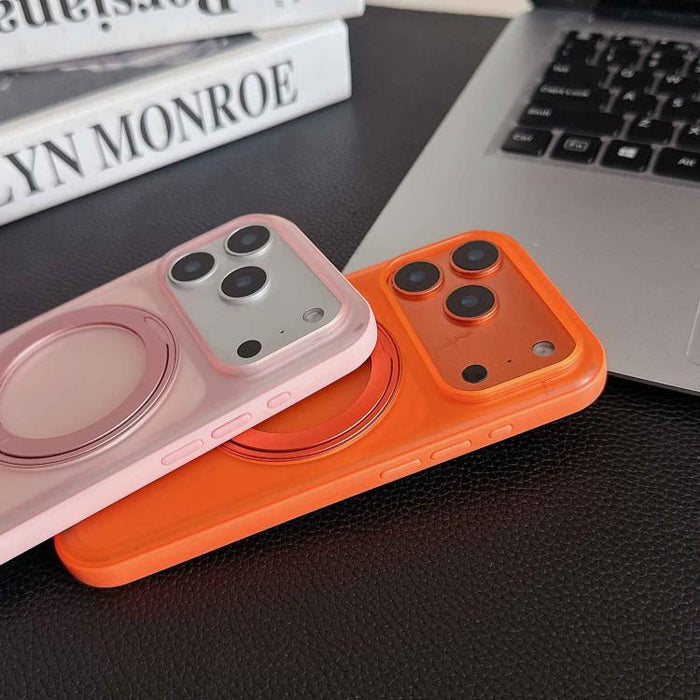 Funda magnética para teléfono con soporte giratorio de 360° y botón de cámara con IA., For iPhone 17 Pro Max, For iPhone 17 Pro, For iPhone 17, For iPhone 16 Pro Max, For iPhone 16 Pro, For iPhone 16