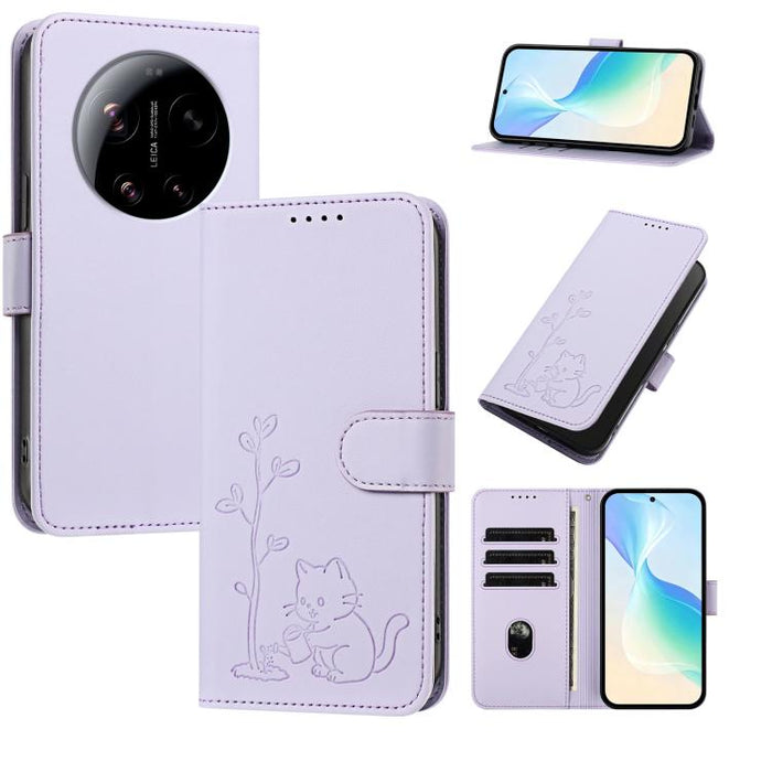 Funda para teléfono YX0014 con hebilla de árbol de agua para gatos y correa de cuero vegano., For Xiaomi 17T 5G, For Xiaomi Poco X8 Pro Max / Redmi Turbo 5 Max, For Xiaomi Poco X8 Pro 5G / Redmi Turbo 5 5G, For Xiaomi 17 Ultra                          ...