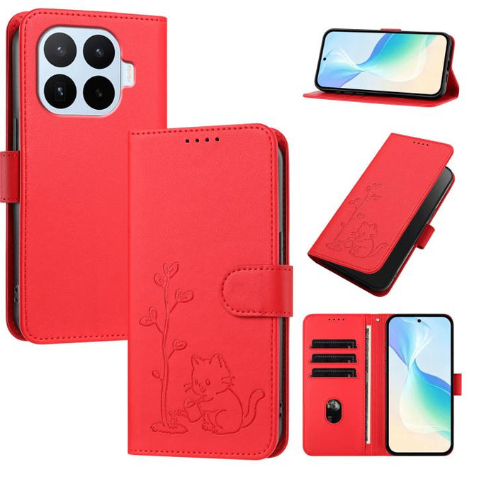Funda para teléfono YX0014 con hebilla de árbol de agua para gatos y correa de cuero vegano., For Xiaomi 17T 5G, For Xiaomi Poco X8 Pro Max / Redmi Turbo 5 Max, For Xiaomi Poco X8 Pro 5G / Redmi Turbo 5 5G, For Xiaomi 17 Ultra                          ...