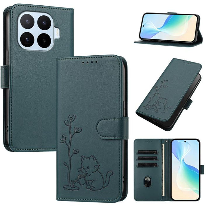 Funda para teléfono YX0014 con hebilla de árbol de agua para gatos y correa de cuero vegano., For Xiaomi 17T 5G, For Xiaomi Poco X8 Pro Max / Redmi Turbo 5 Max, For Xiaomi Poco X8 Pro 5G / Redmi Turbo 5 5G, For Xiaomi 17 Ultra                          ...