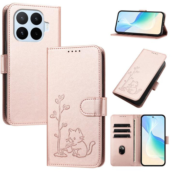 Funda para teléfono YX0014 con hebilla de árbol de agua para gatos y correa de cuero vegano., For Xiaomi 17T 5G, For Xiaomi Poco X8 Pro Max / Redmi Turbo 5 Max, For Xiaomi Poco X8 Pro 5G / Redmi Turbo 5 5G, For Xiaomi 17 Ultra                          ...