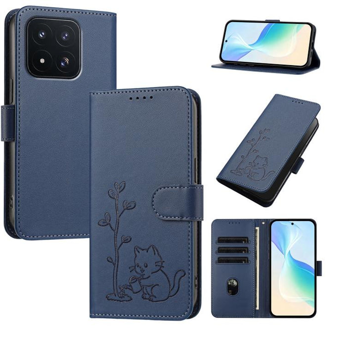 Funda para teléfono YX0014 con hebilla de árbol de agua para gatos y correa de cuero vegano., For Xiaomi 17T 5G, For Xiaomi Poco X8 Pro Max / Redmi Turbo 5 Max, For Xiaomi Poco X8 Pro 5G / Redmi Turbo 5 5G, For Xiaomi 17 Ultra                          ...