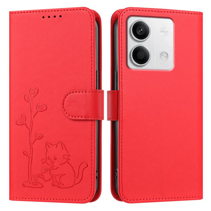 Funda para teléfono YX0014 con hebilla de árbol de agua para gatos y correa de cuero vegano., For Redmi Note 13 5G, For Redmi Note 13 Pro+, For Redmi 12 / Note 12R / Poco M6 Pro 5G, For Redmi Note 12 Turbo 5G / Poco F5, For Redmi Note 12S / Note 11S 4G...