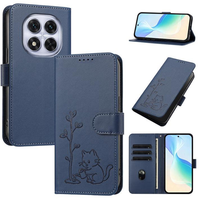 Funda para teléfono YX0014 con hebilla de árbol de agua para gatos y correa de cuero vegano., For Redmi 15C 5G / 4G EU 173mm, For Redmi A5 4G 173.3mm, For Redmi A5 4G 171.7mm / Poco C71, For Redmi Note 14 4G 164.84mm                                    ...