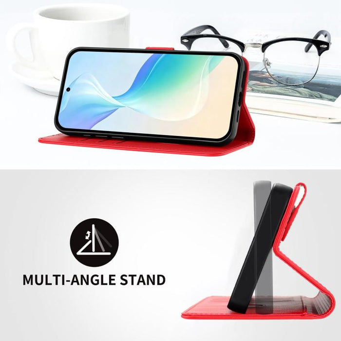 Funda para teléfono YX0014 con hebilla de árbol de agua para gatos y correa de cuero vegano., For Redmi K90 Max 5G, For Redmi A7 Pro 171mm / Poco C85x 5G, For Redmi 15a 5G, For Redmi Note 15 Pro+ 5G 163.3mm / Poco M8 Pro 5G                             ...