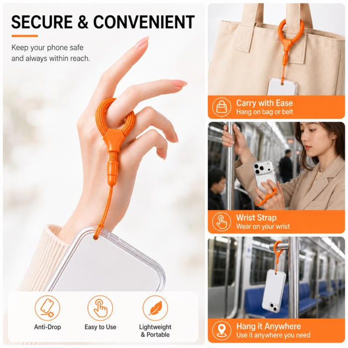 Cordón para teléfono con anillo autoblocante XDcase Mini