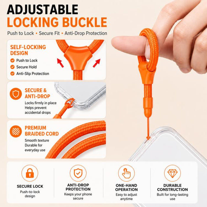 Cordón para teléfono con anillo autoblocante XDcase Mini