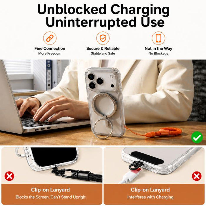 Cordón para teléfono con anillo autoblocante XDcase Mini