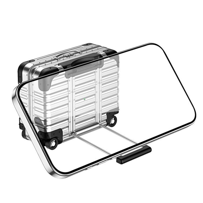 Funda para auriculares XDcase con diseño de maleta, híbrida de PC y TPU, con soporte., For AirPods Pro 3, For AirPods Pro 2 / 1