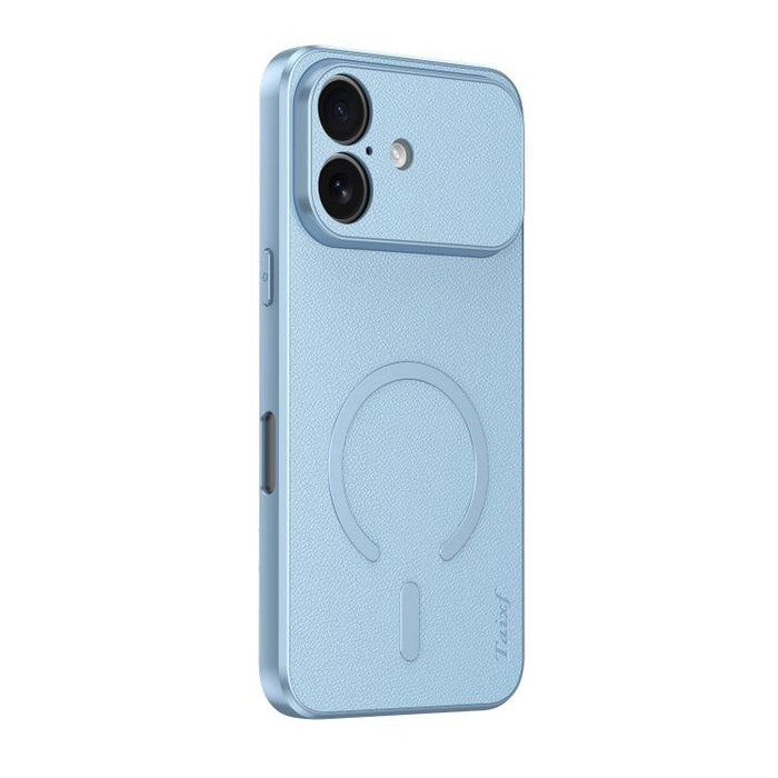 Funda magnética para teléfono de piel de oveja vegana, For iPhone 17 Pro Max, For iPhone 17 Pro, For iPhone 17