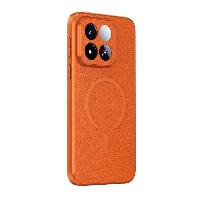 Funda magnética para teléfono de piel de oveja vegana, For Xiaomi 17 Max 5G, For Xiaomi 17T Pro 5G, For Xiaomi 17T 5G