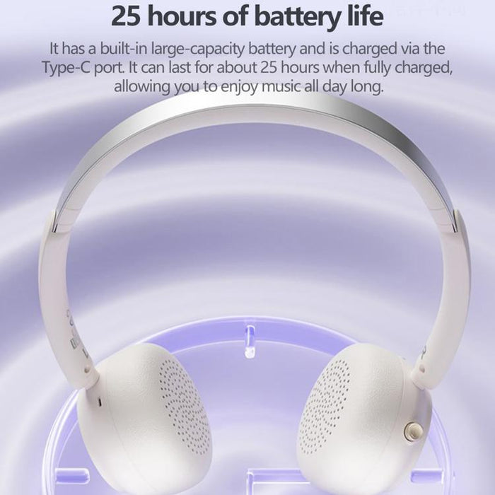 Auriculares Bluetooth Lenovo EB300 supraaurales con IA y reducción de ruido en llamadas., EB300