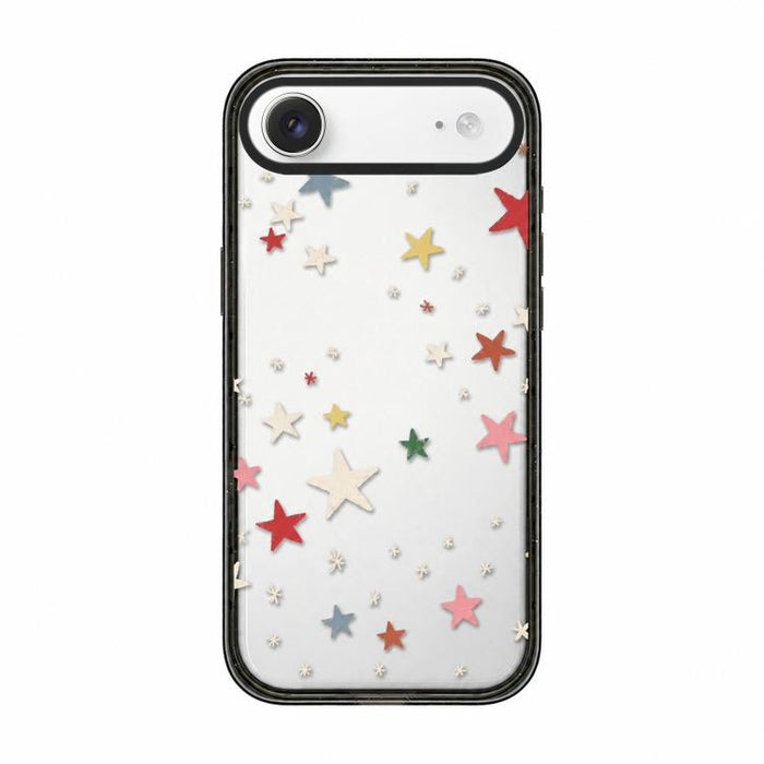 Funda para teléfono de TPU transparente de acrílico con lazo de estrella estilo francés, For iPhone 17 Pro Max, For iPhone 17 Pro, For iPhone 17, For iPhone Air, For iPhone 16 Pro Max, For iPhone 16 Pro, For iPhone 16 Plus, For iPhone 16               ...