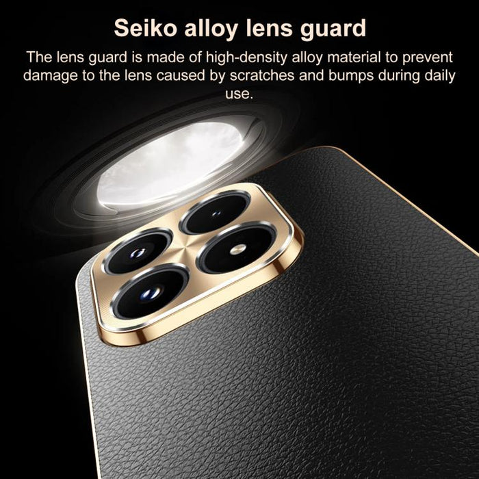 Funda para teléfono de PC + TPU con marco galvanizado y textura de lichi, de cuero vegano., For Xiaomi 17 Max, For Xiaomi 15 Pro, For Xiaomi 15, For Xiaomi 14 Pro, For Xiaomi 14