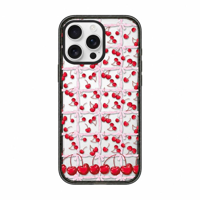 Funda para teléfono de TPU acrílico con estampado de cuadros cereza, For iPhone 12, For iPhone 12 Pro Max, For iPhone 12 Pro, For iPhone 11