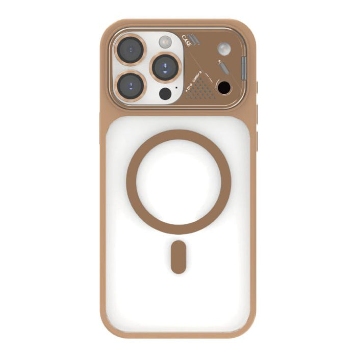 Funda magnética para teléfono con soporte y lente metálica, híbrida de PC y TPU, For iPhone 12 Pro Max, For iPhone 12 Pro, For iPhone 11 Pro Max, For iPhone 11
