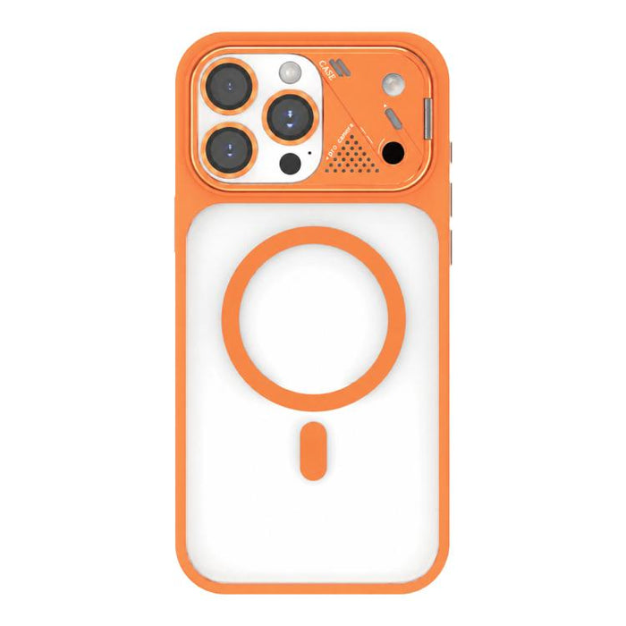 Funda magnética para teléfono con soporte y lente metálica, híbrida de PC y TPU, For iPhone 12 Pro Max, For iPhone 12 Pro, For iPhone 11 Pro Max, For iPhone 11